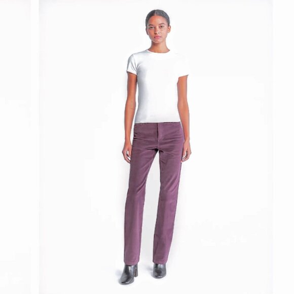 Women's Calvin Klein Light Brown Corduroy Skinny Pants - Picture 1 of 6